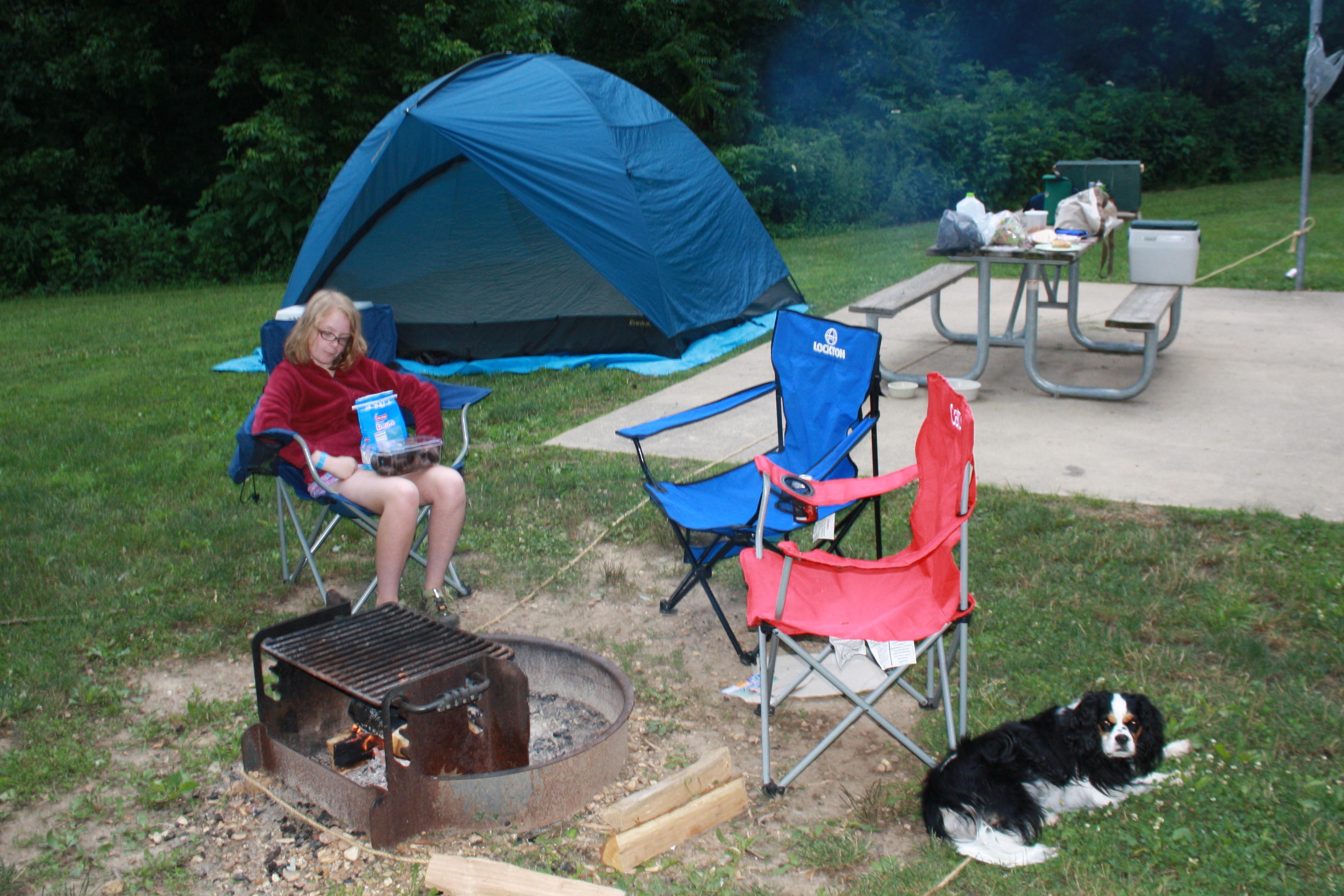 2013-07-02 Jane and Gussie camping.jpg